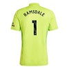 Arsenal Ramsdale 1 Fodboldtrøjer Målmand Børn Hjemme 2024-25 Kort ærmer